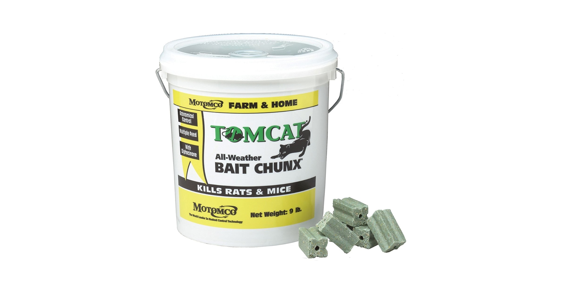 Amazon.com: Motomco Tomcat All Weather Bait Chunx, 9-Pound